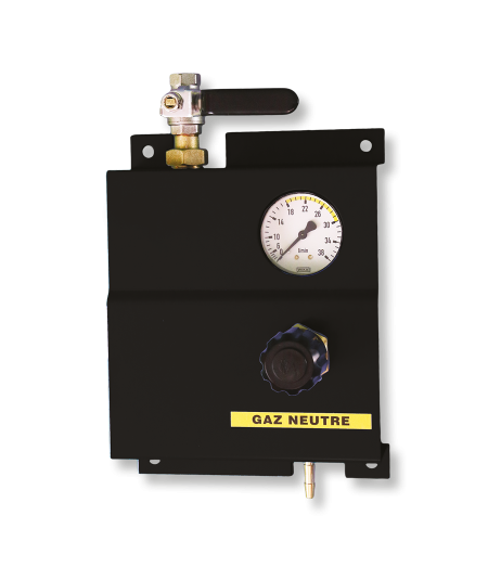 Tableau mural seconde détente de gaz Argon / CO2 Eole débilitre 0 à 20 ou 38L/Min