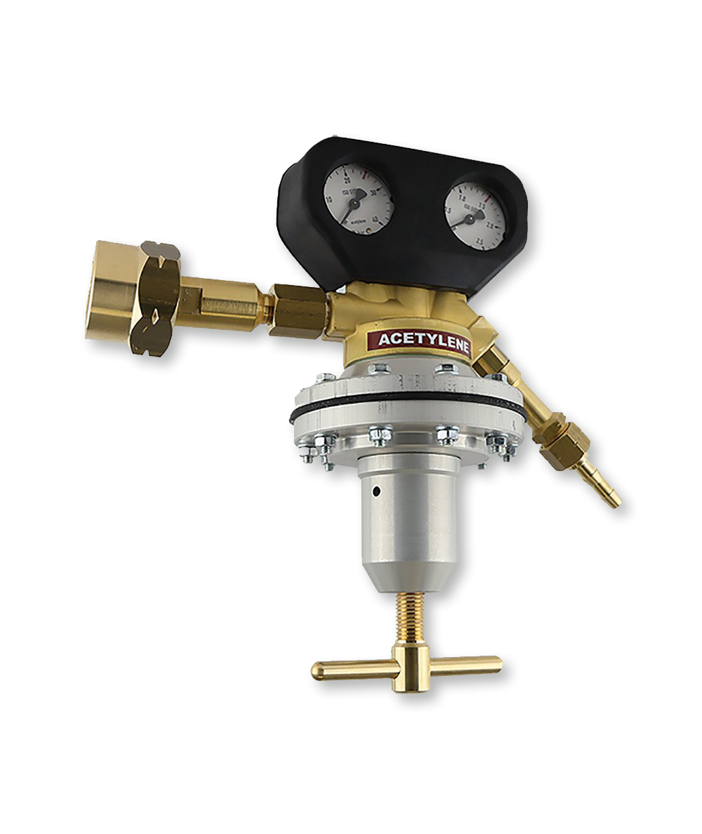 Manodétendeur Acétylène Zéphyr grand débit 2.5/40 Bars pour cadre