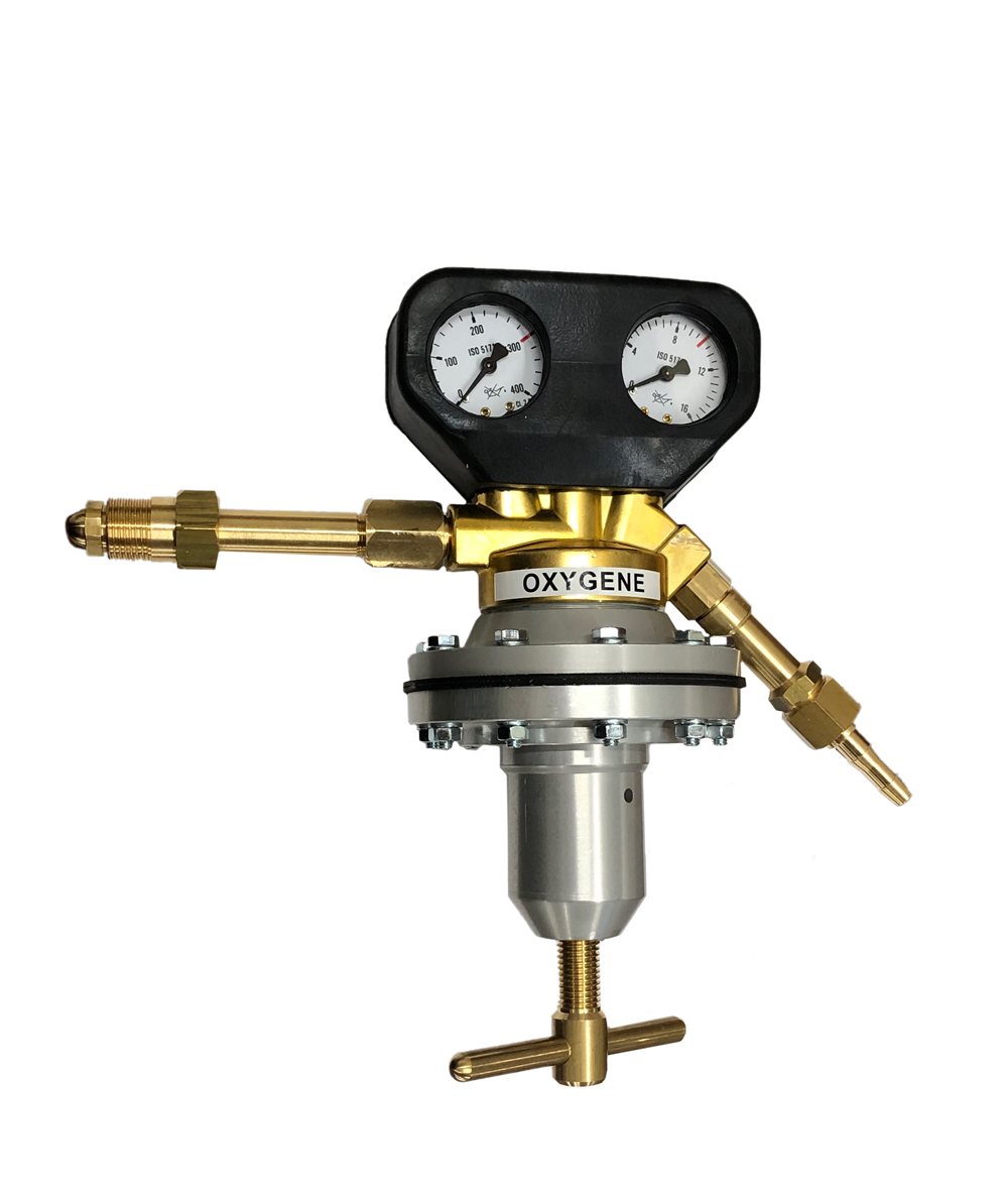 Manodétendeur Oxygène Zéphyr grand débit 16/400 Bars