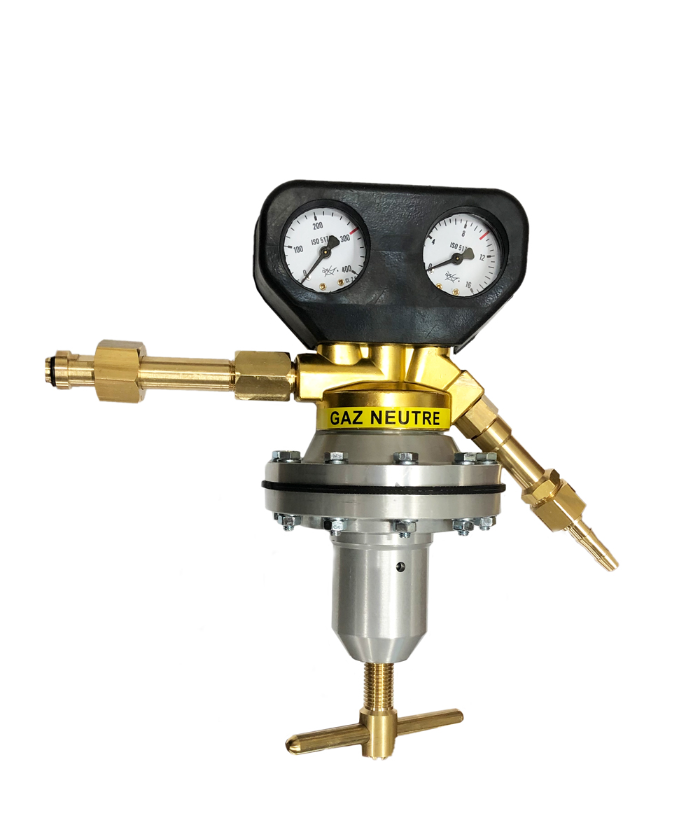 Manodétendeur Gaz-neutres Zéphyr grand débit 16/400 Bars