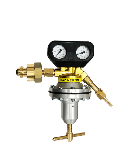Manodétendeur Gaz-neutres Zéphyr grand débit 16/400 Bars pour cadre