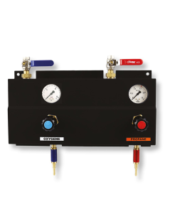 Tableau mural Eole seconde détente de gaz oxygène 16 bars et propane 2.5 bars