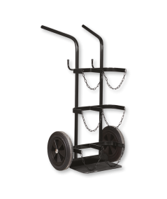 Chariot en acier pour bouteille de gaz oxygène / acétylène type B20 et B50