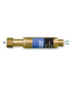 Clapet anti-retour stop feu grand débit avec arrêt thermique pour manodétendeur sortie 16x150