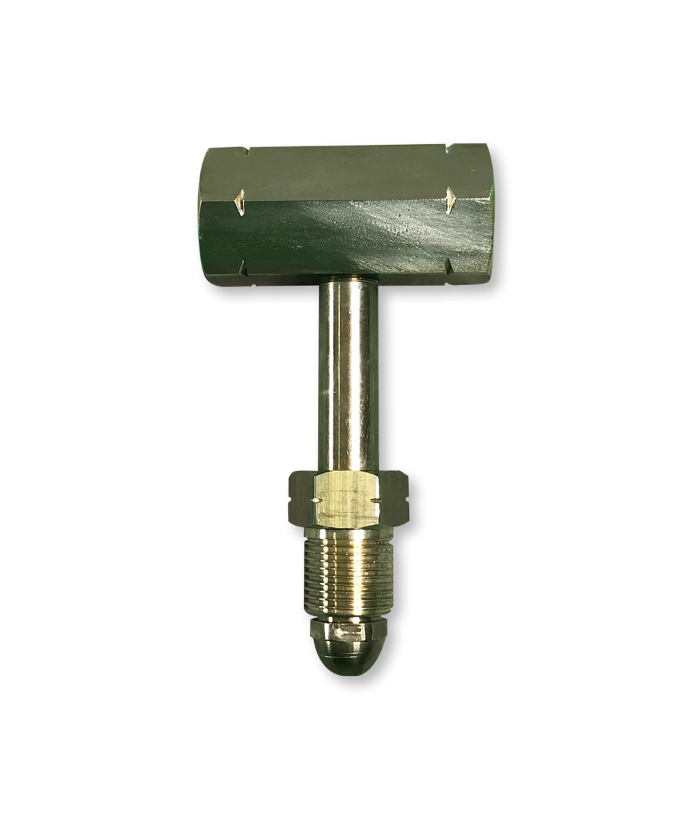 Té haute pression 2 départs pour bouteille Acétylène