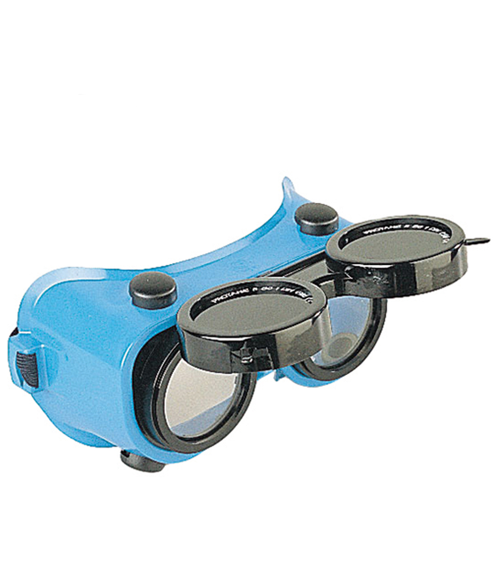 Paire de lunettes de protection soudeur relevable