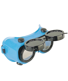 Paire de lunettes de protection soudeur relevable