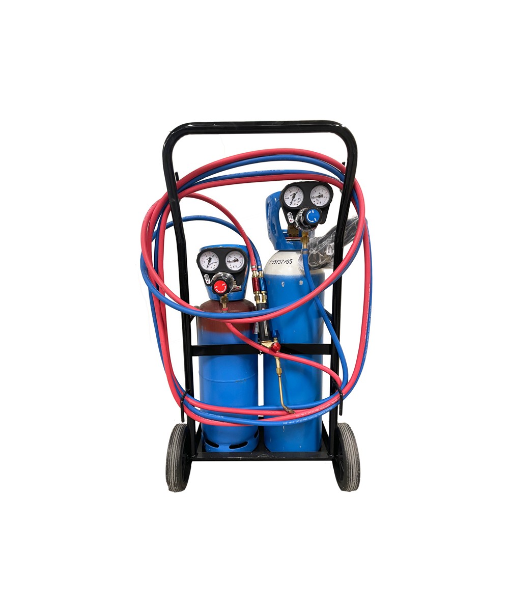 Poste de soudage Oxygène / Acétylène type Rollerflam