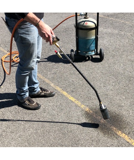 Désherbeur thermique professionnel gaz propane / butane