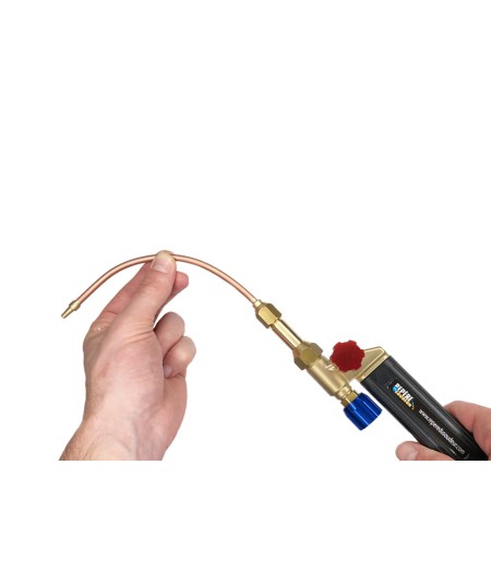 Lance malléable Acétylène avec écrou en cuivre pour chalumeau soudeur