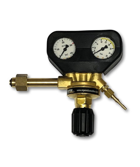 Ecrou 12x100 droit + 1 douille pour tuyau Ø6.3x12 + 1 collier à sertir en inox