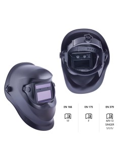 Cagoule de soudage opto électronique