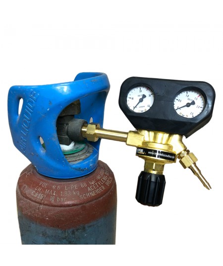 Manodétendeur Acétylène Zéphyr 2.5/40 Bars