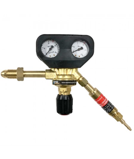 Clapet anti-retour stop feu grand débit avec arrêt thermique pour manodétendeur sortie 16x150