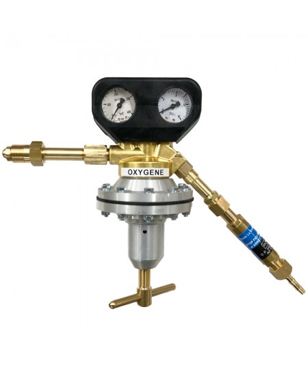 Clapet anti-retour stop feu grand débit avec arrêt thermique pour manodétendeur sortie 20x150