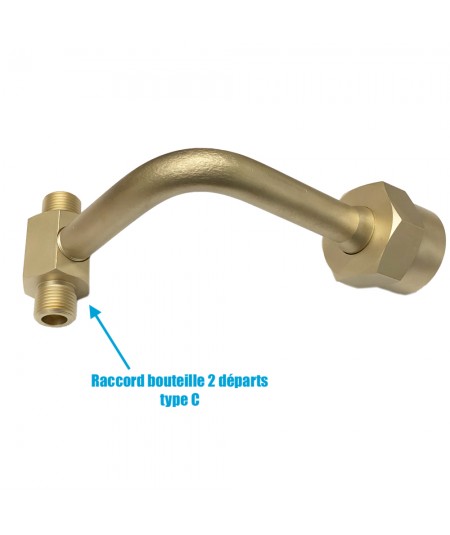 Té haute pression pour cadre bouteilles gaz neutres