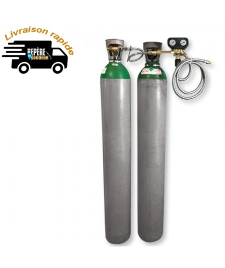 Centrale simplifiée Sirocco 1x2 bouteilles Gaz-neutre gauche ou droite