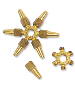 Clé porte buses N°1 avec 7 buses Acétylène pour soudeur Eclair 1