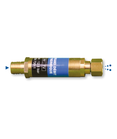 Clapet anti-retour stop feu grand débit avec arrêt thermique pour chalumeaux