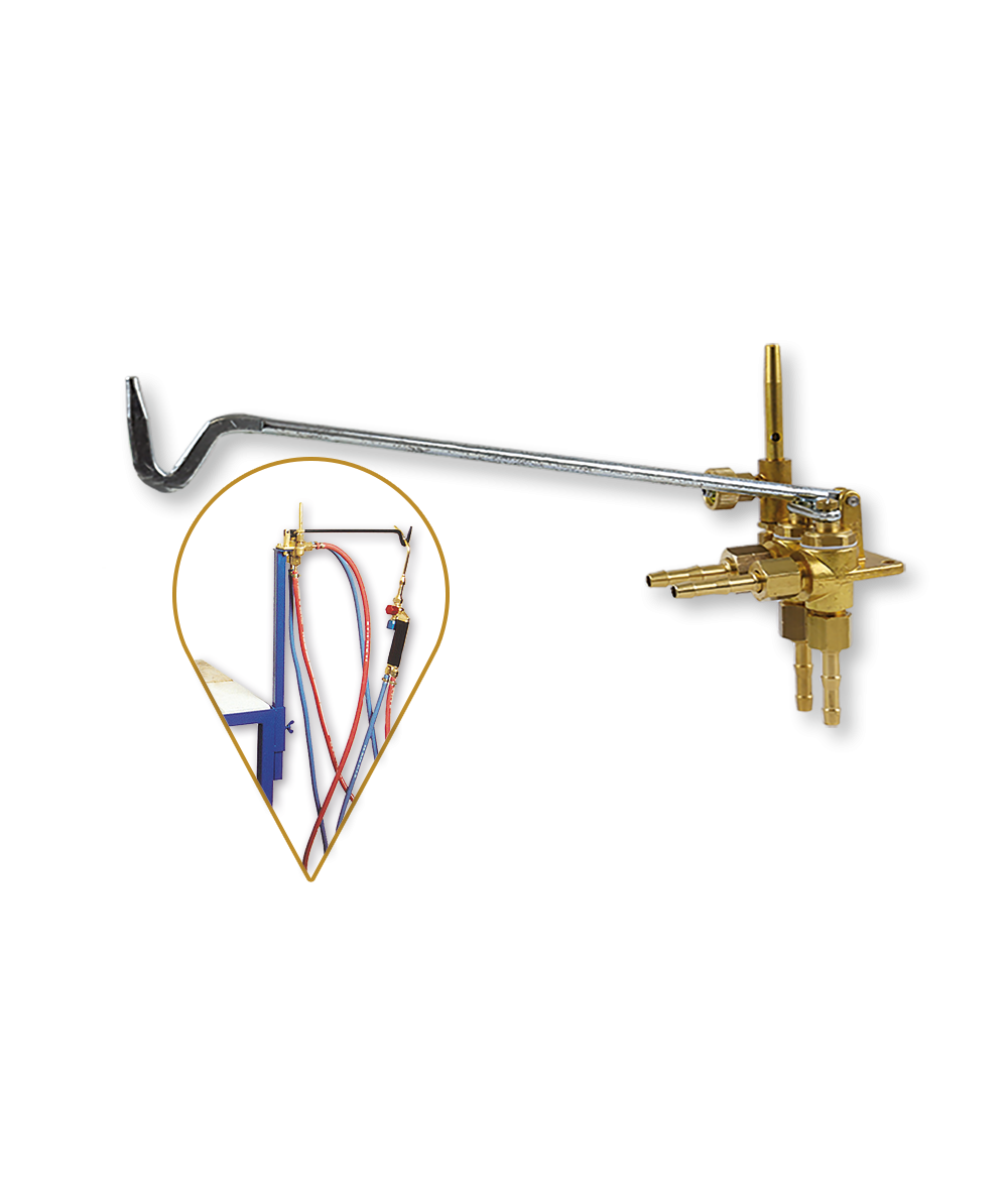 Économiseur de gaz à veilleuse d'établi Oxygène/Acétylène ou Propane