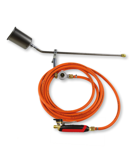 Equipement avec chalumeau étancheur en titane