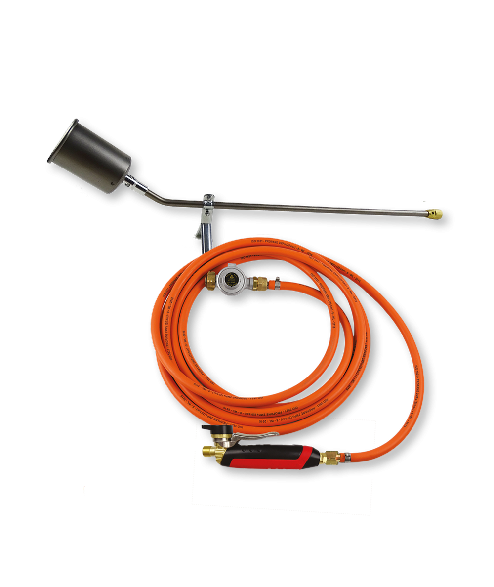 Equipement avec chalumeau étancheur en titane