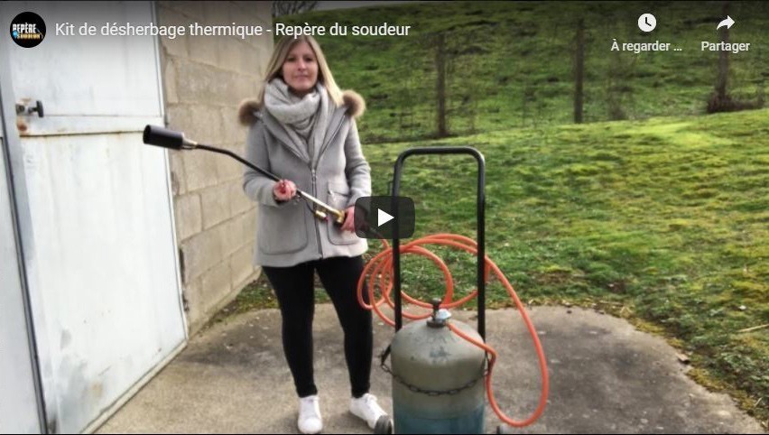 Kit de désherbage thermique